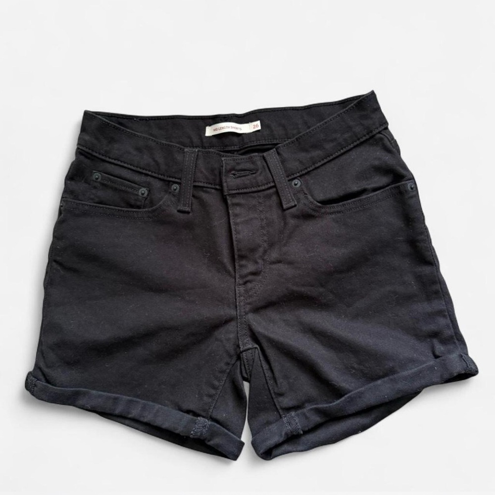 Stylish Black Women's Jean Shorts